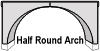 Half Round Arches from Fast Arch of America